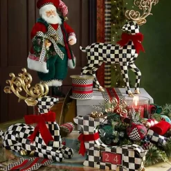 MacKenzie-Childs Westminster Standing Deer< Holiday|Room Accents