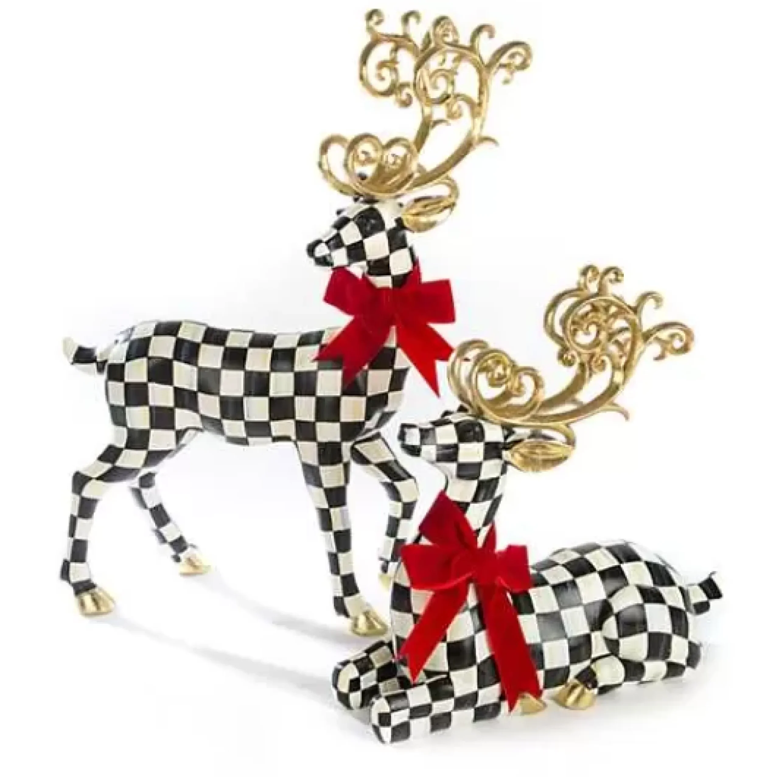 MacKenzie-Childs Westminster Standing Deer< Holiday|Room Accents