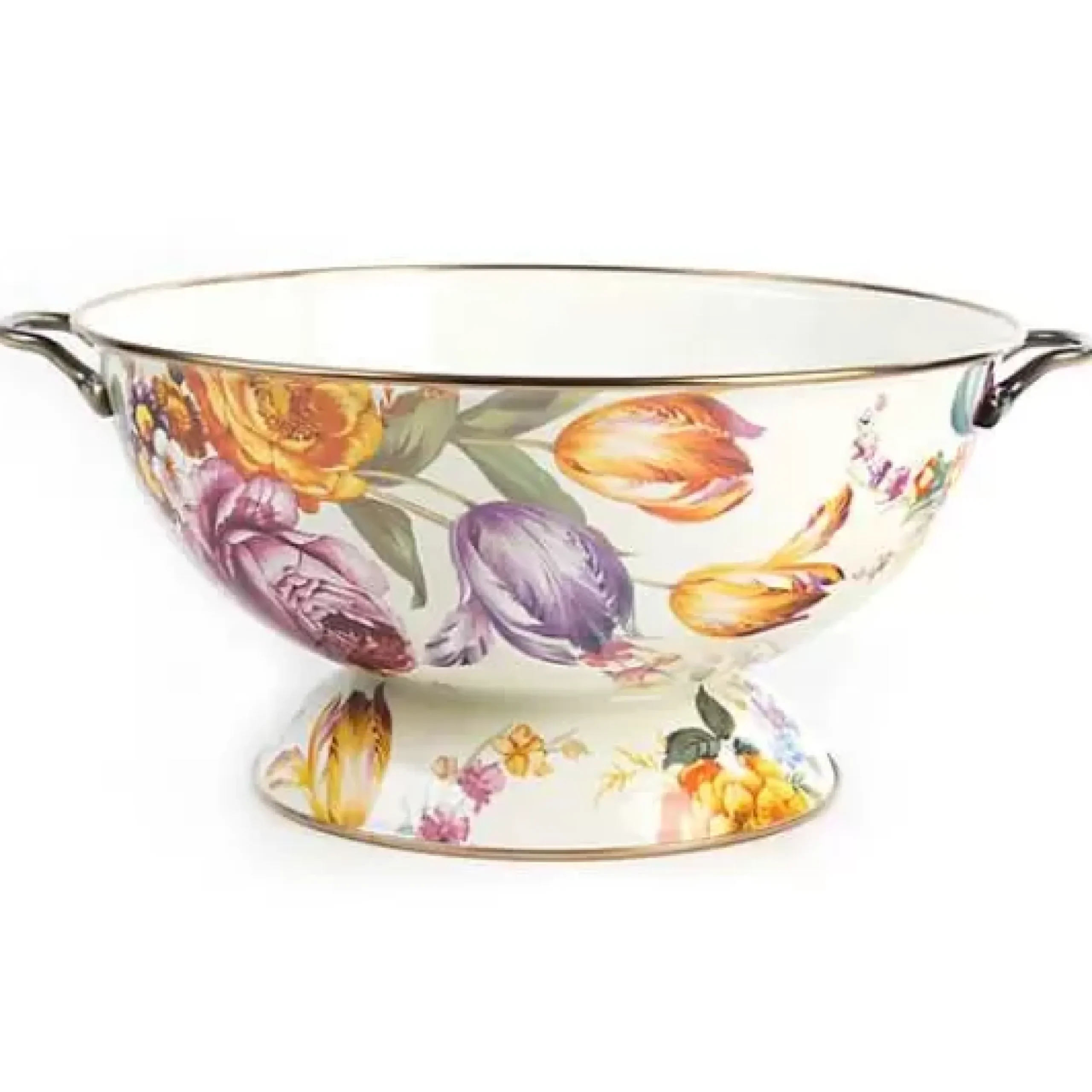 MacKenzie-Childs White Flower Market Everything Bowl< Bar Entertaining|Serveware