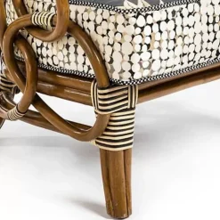 MacKenzie-Childs Wild Indoors Rattan Chair< Living Room