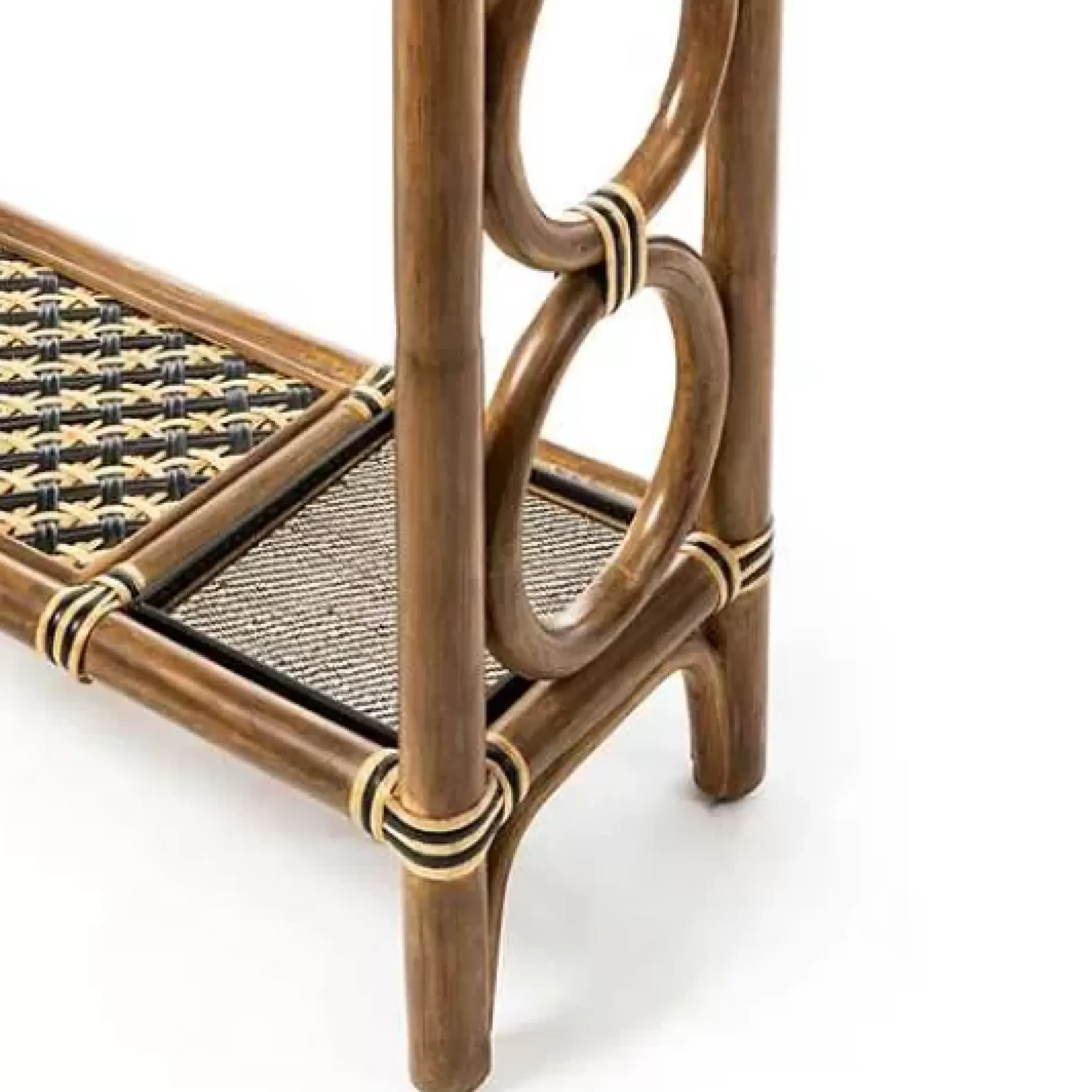 MacKenzie-Childs Wild Indoors Rattan Hall Tree< Entryway Furniture