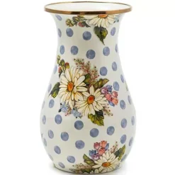 MacKenzie-Childs Wildflowers Blue Tall Vase< Spring|Greenery & Florals